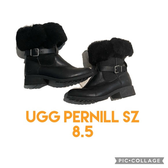 Ugg Pernille boot EUC hard to find black:Make offer! - Picture 3 of 12